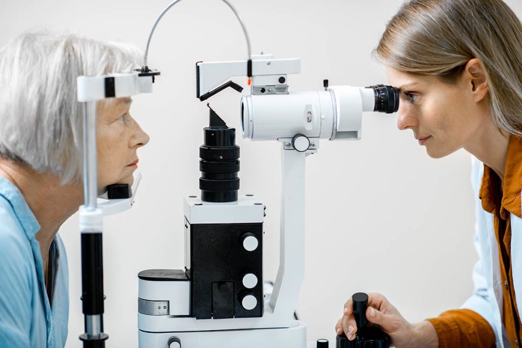 Augeninnendruck Kontrolle im Augenzentrum ONO – Routinekontrolle